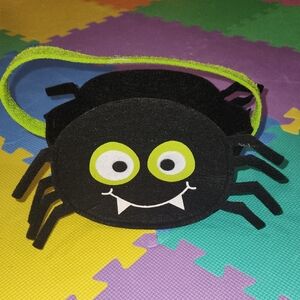 Black Spider Halloween Basket for Kids